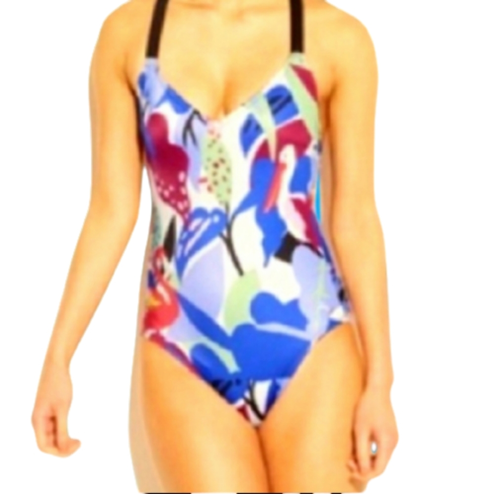 NWOT. JoyLab Cut Out Back One Piece Swimsuit.